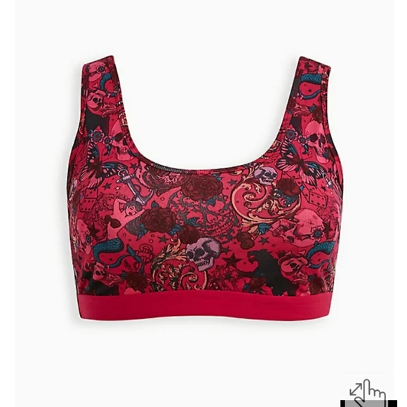 torrid Other - Scoop Neck Torrid Bralette Cotton Tattoo Pink.